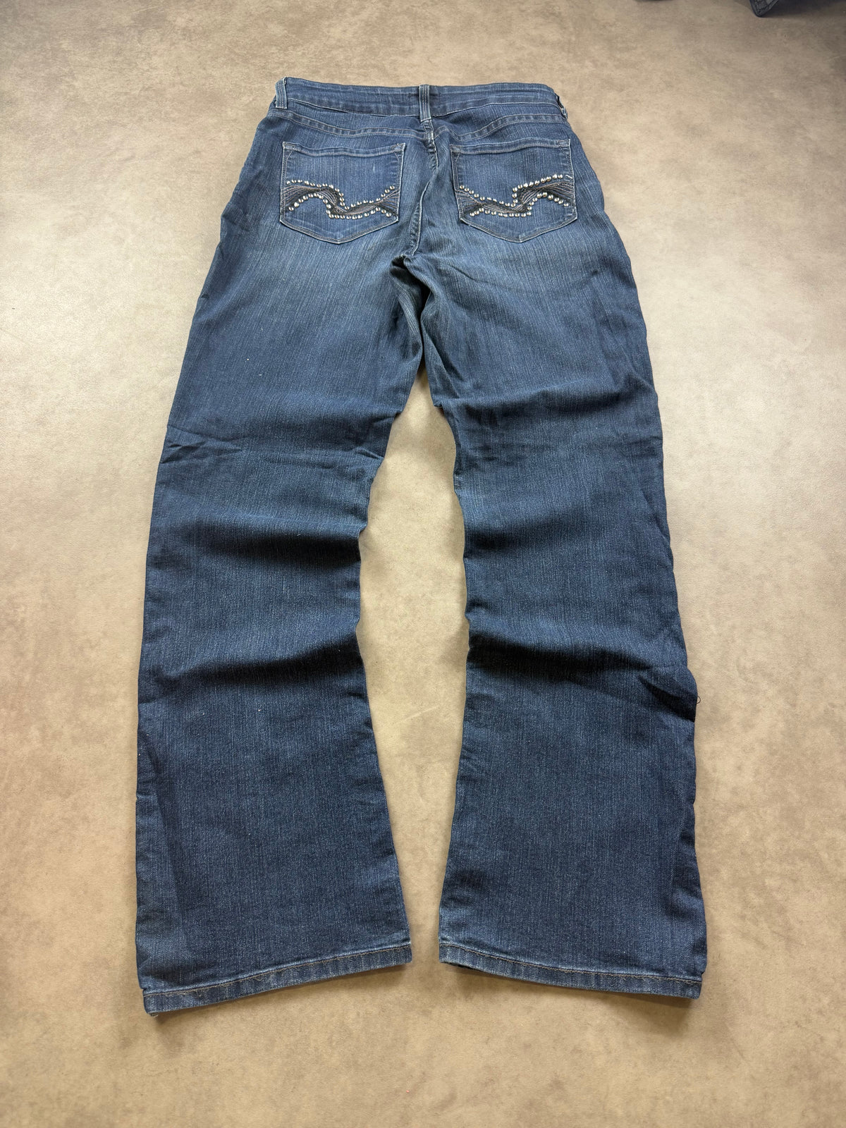 Y2K Bootcut Frauen Jeans | M