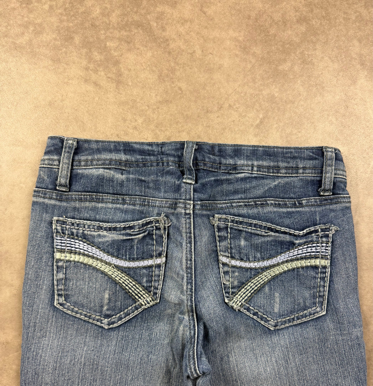 Y2K Bootcut Frauen Jeans | S