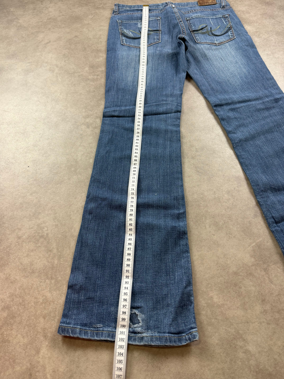 Y2K Bootcut Frauen Jeans | M