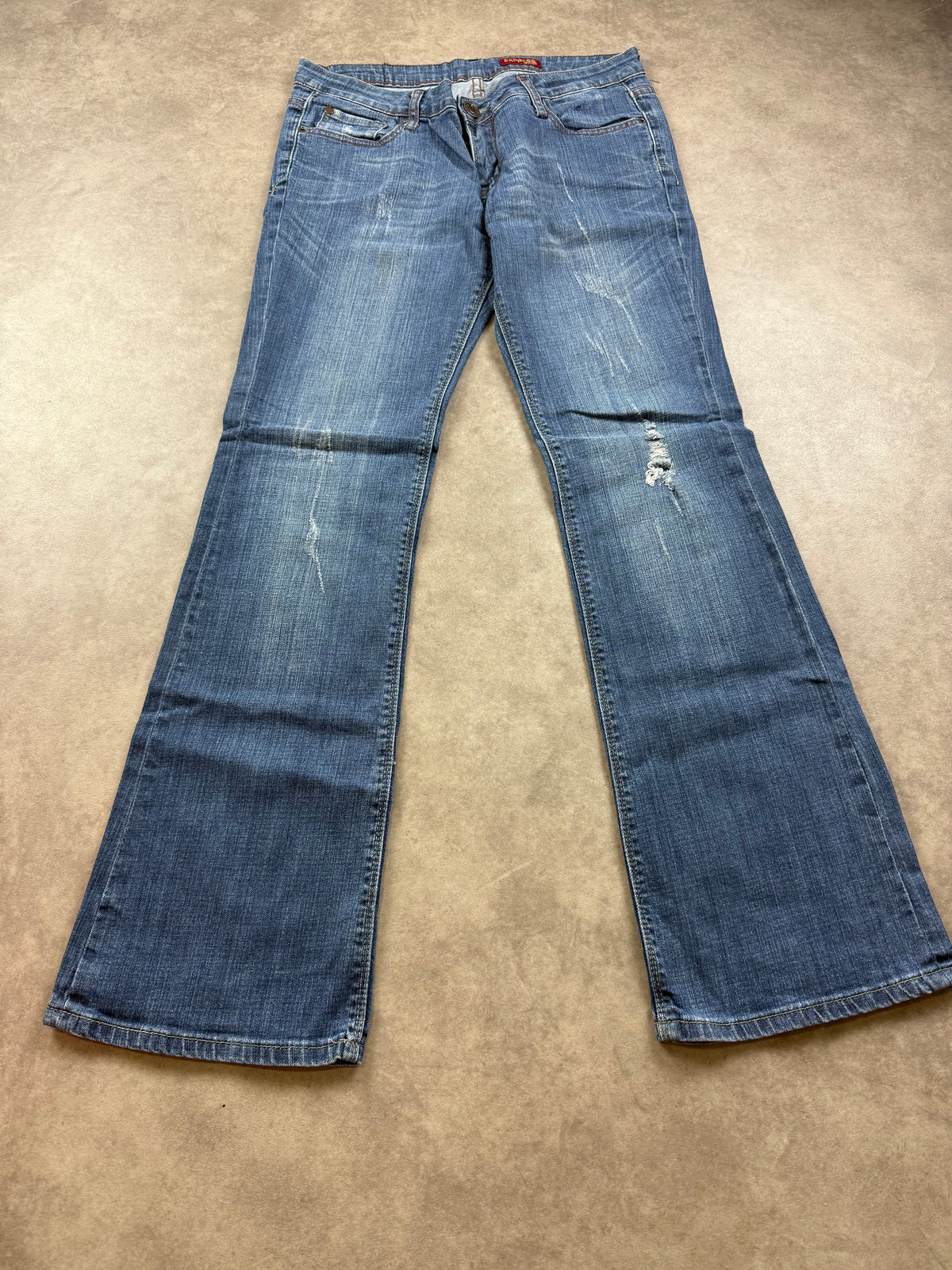 Y2K Bootcut Frauen Jeans | M