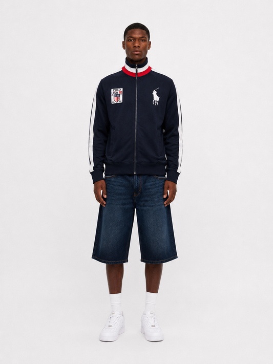 Ralph Lauren USA Zipper | XL