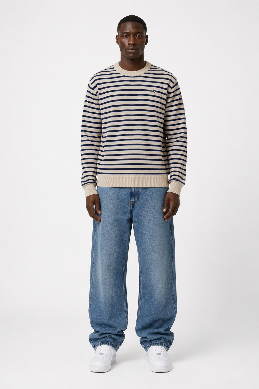 Lacoste Sweater gestreift | L