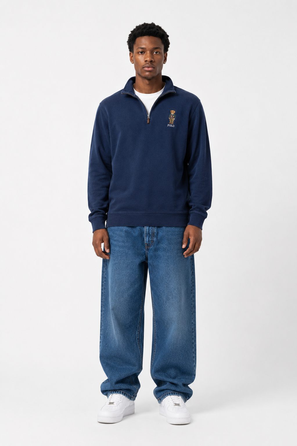 Ralph Lauren Bear Quaterzip | M