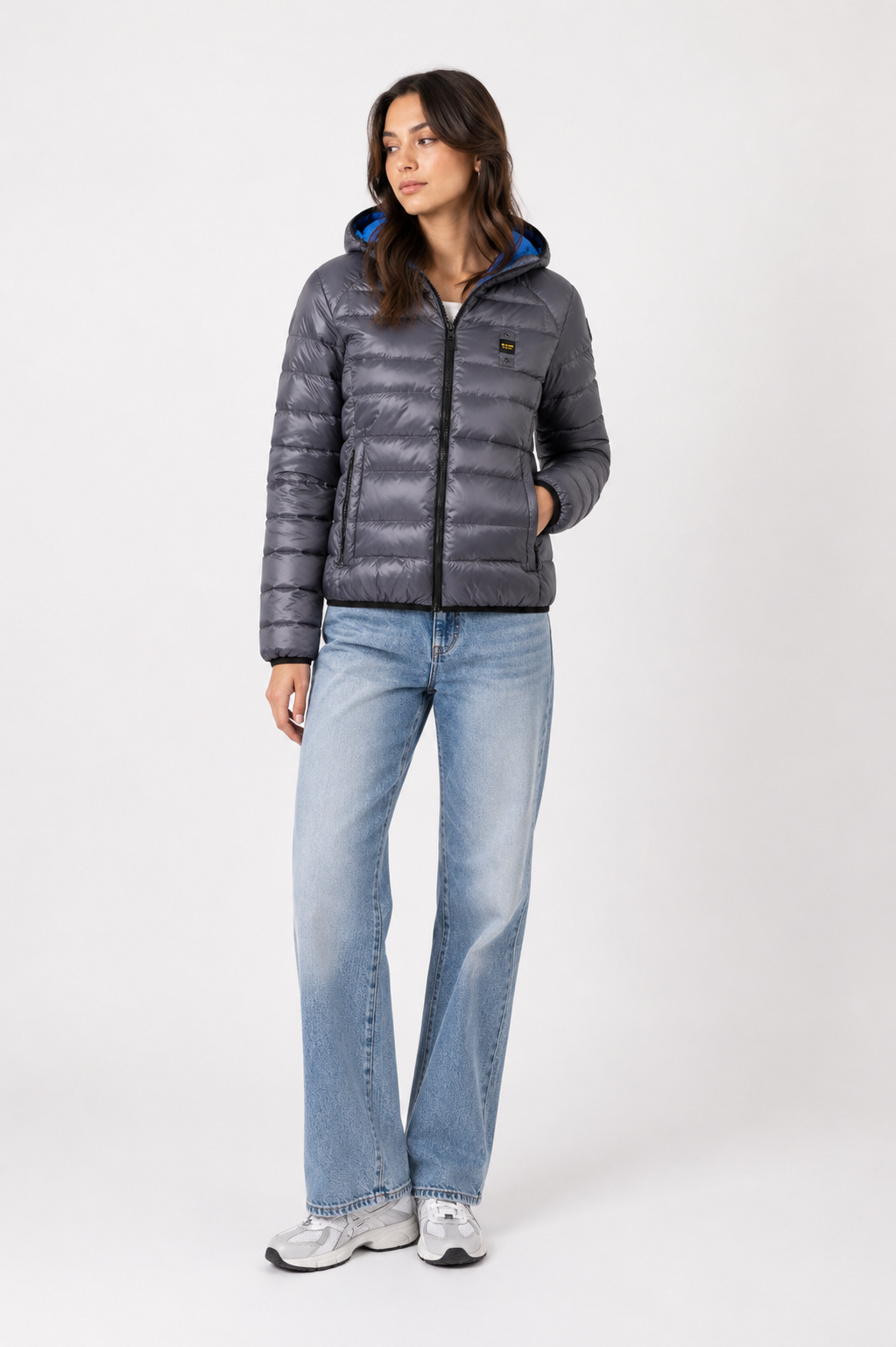 Frauen Blauer Jacke | XL